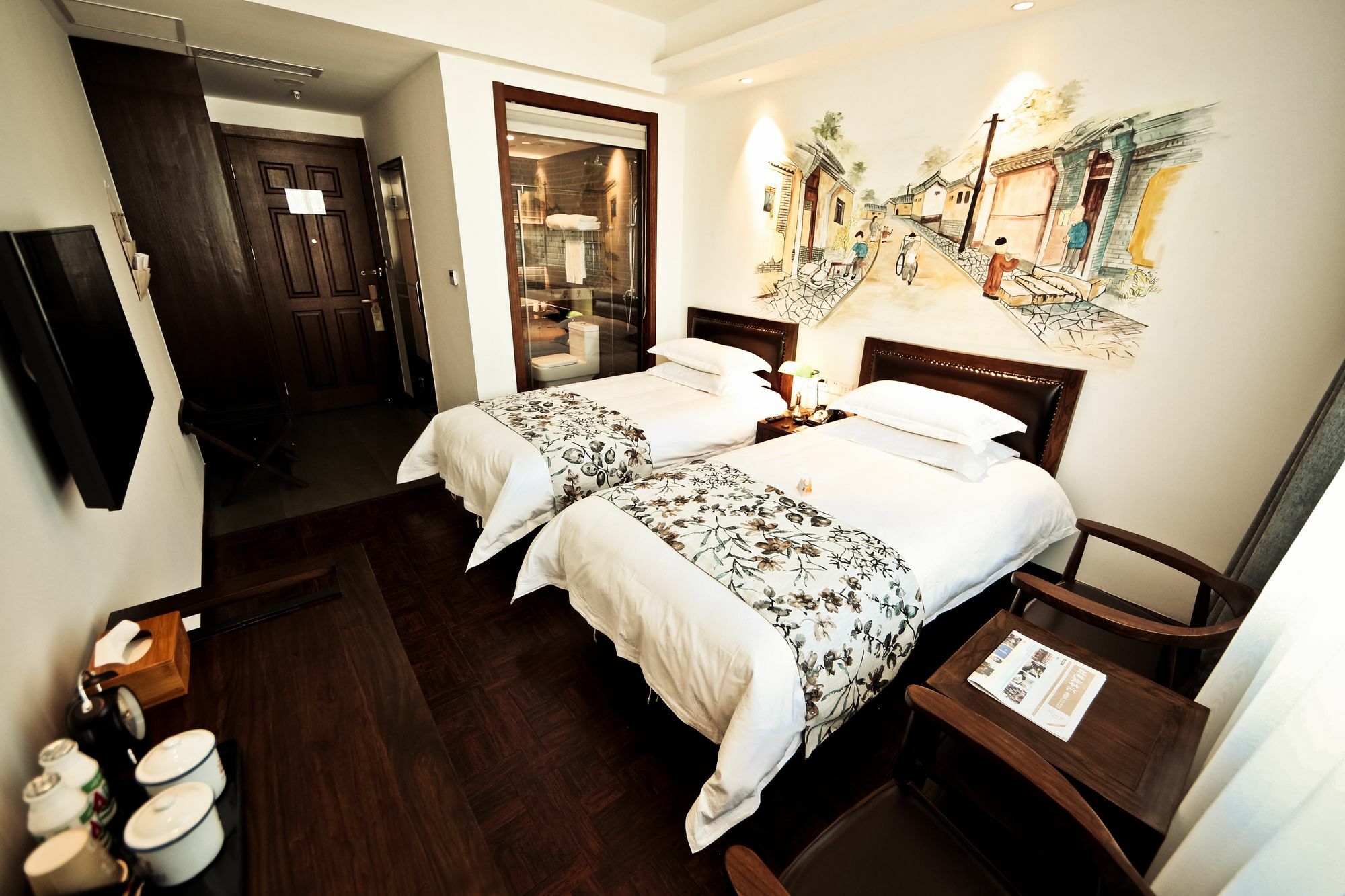 Nost Algia Hotel Near Beijing Panjiayuan Antique Market- Beijing Happy Valley, Cbd, China Zun And Sanlitun, Tian'Anmen Square, Free Ice Cream, Mineral Water, Coffee, Snacks And Laundry Service, Free Gymnastic, English Communication Well Kültér fotó