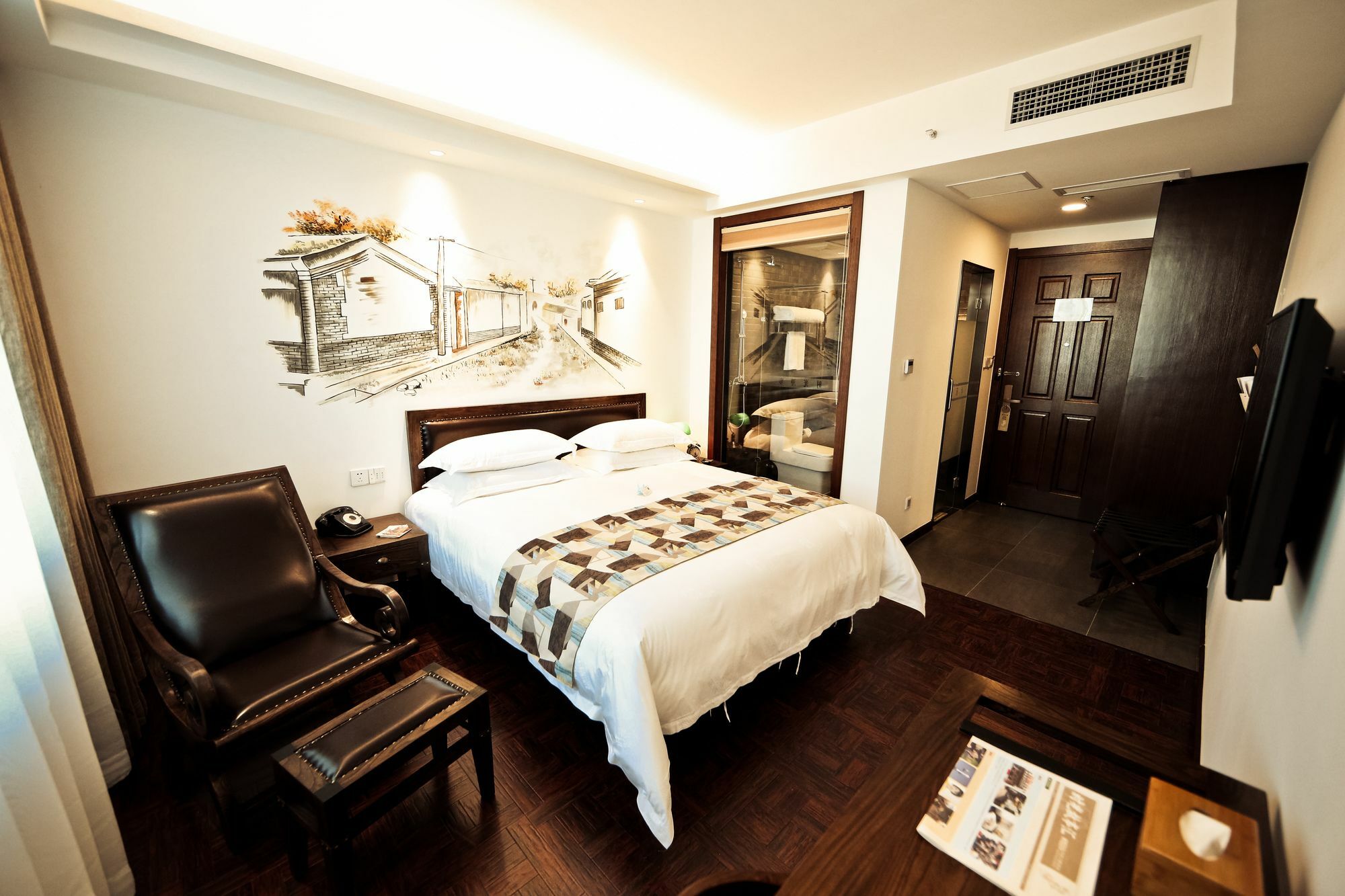 Nost Algia Hotel Near Beijing Panjiayuan Antique Market- Beijing Happy Valley, Cbd, China Zun And Sanlitun, Tian'Anmen Square, Free Ice Cream, Mineral Water, Coffee, Snacks And Laundry Service, Free Gymnastic, English Communication Well Kültér fotó